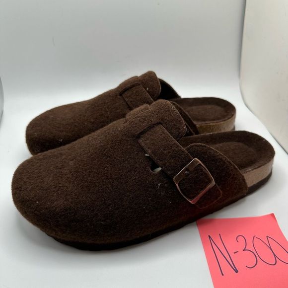 CUSHIONAIRE Womens Clog 9 BROWN - Picture 3 of 7